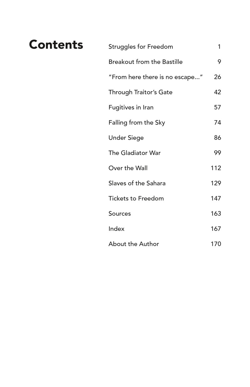Escapes! True Stories From the Edge — page 1