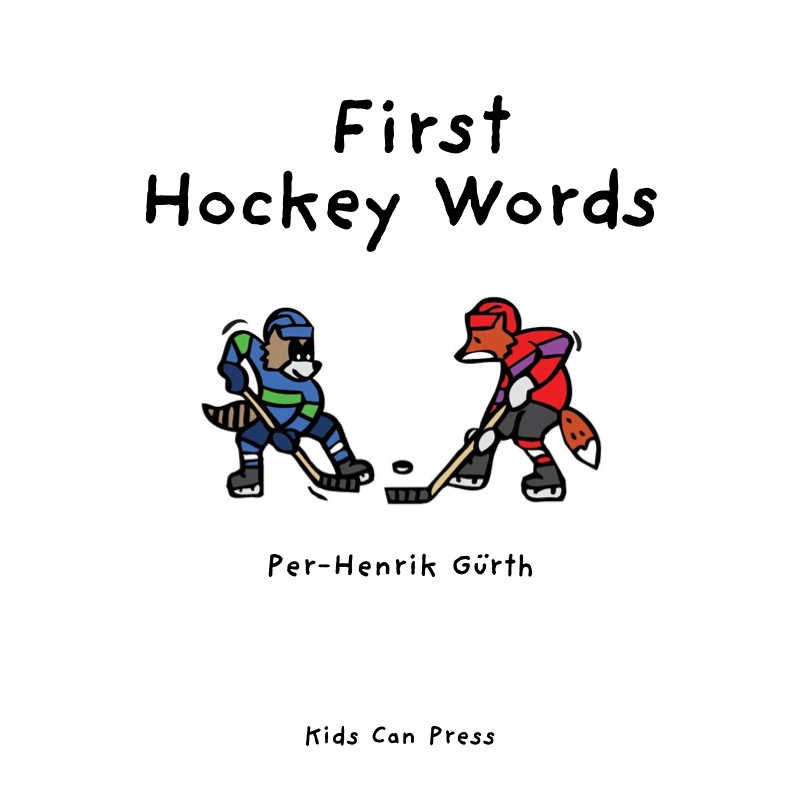 First Hockey Words book cover