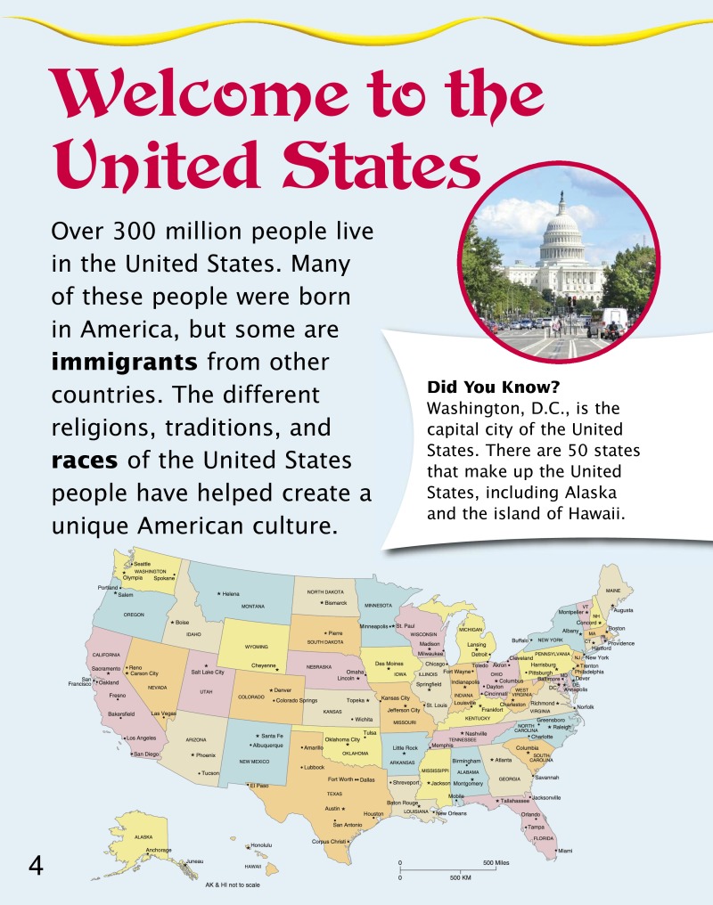 Cultural Traditions in the United States — page 1