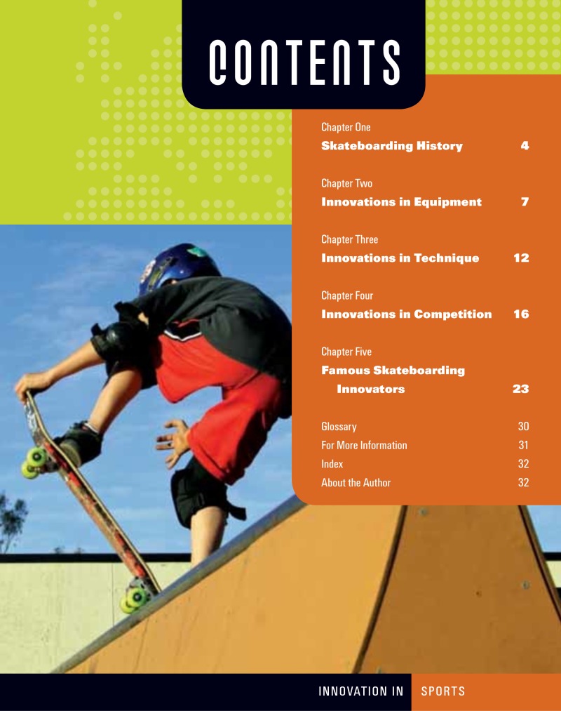 Innovation: Skateboarding book cover