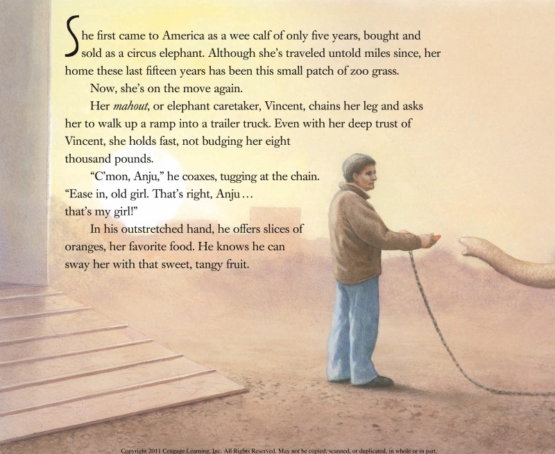 When Anju Loved Being an Elephant — page 1