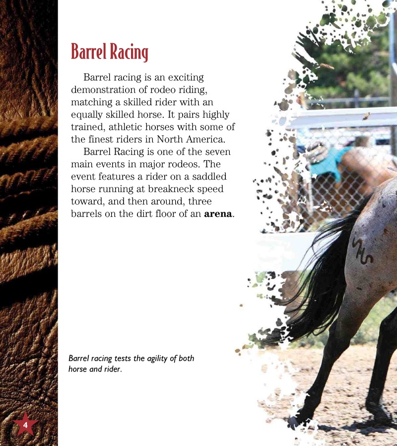 All About The Rodeo: Rodeo Barrel Racers — page 1