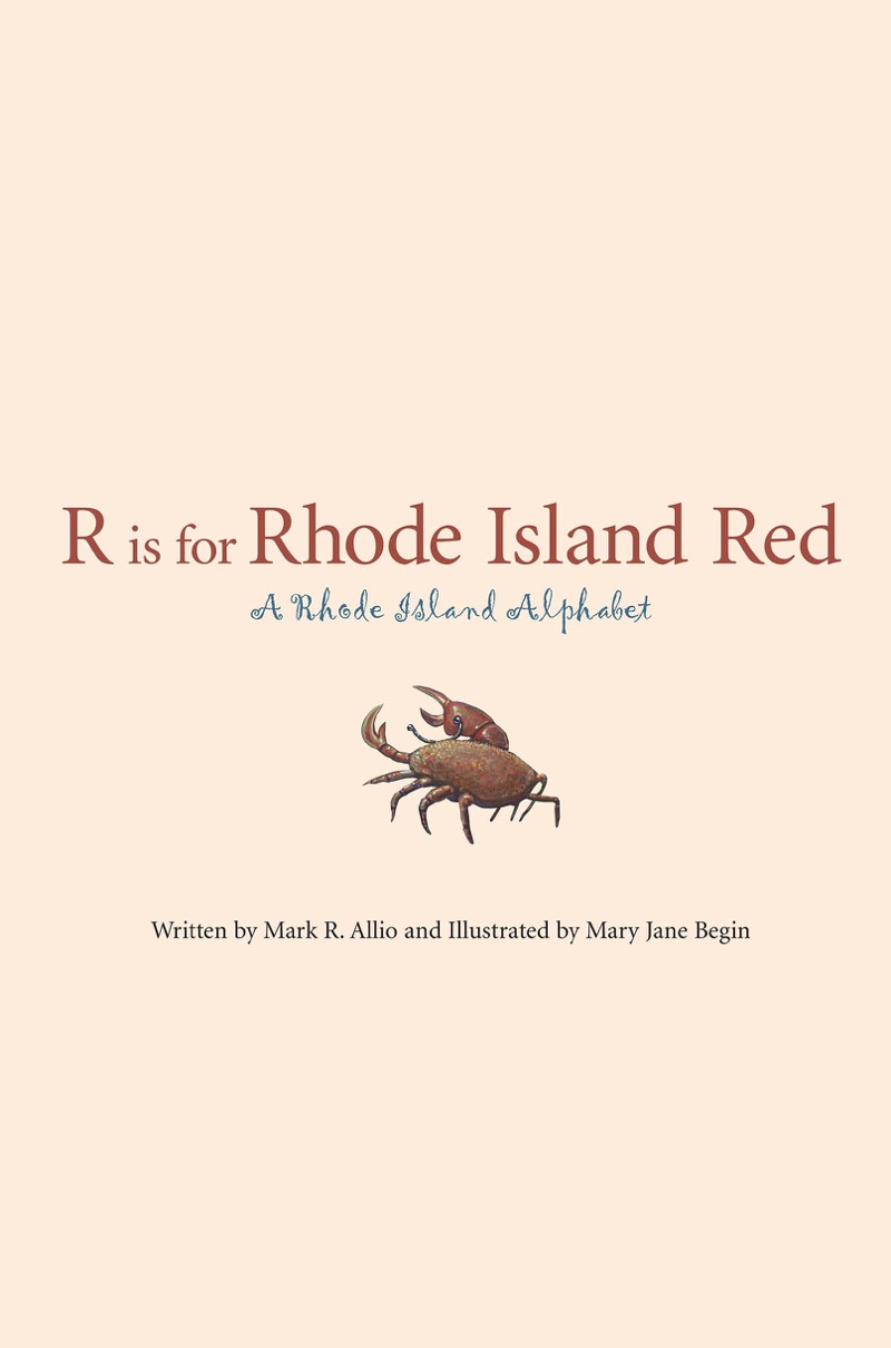 R is for Rhode Island Red: A Rhode Island Alphabet book cover