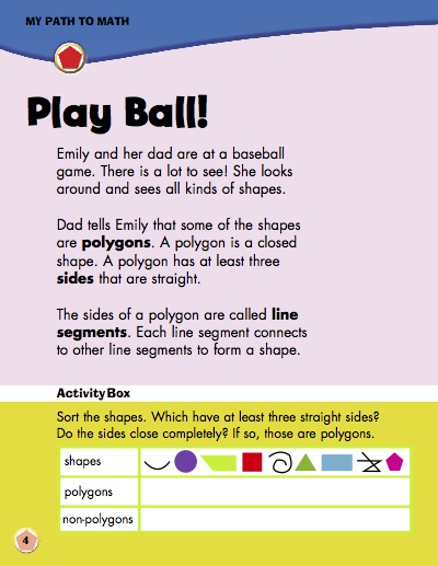 Math Concepts Made Easy: Polygons — page 1