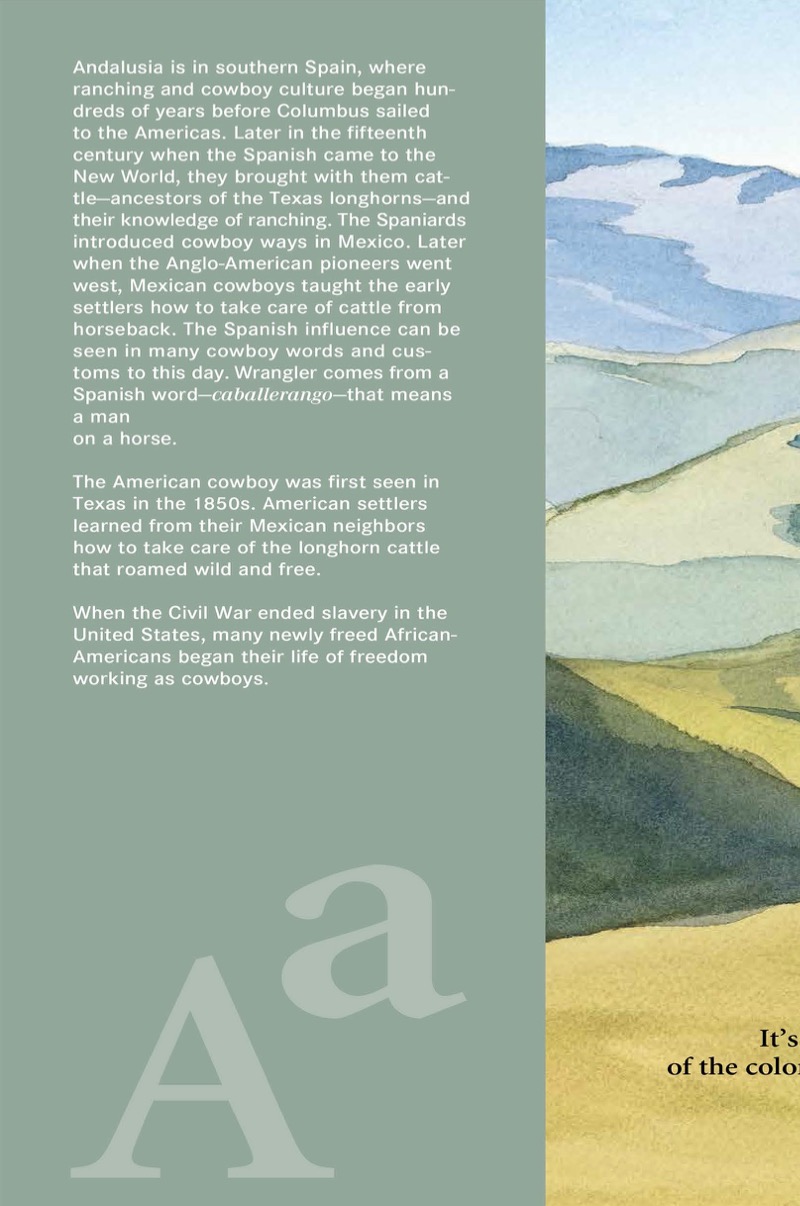 B is for Buckaroo: A Cowboy Alphabet — page 1