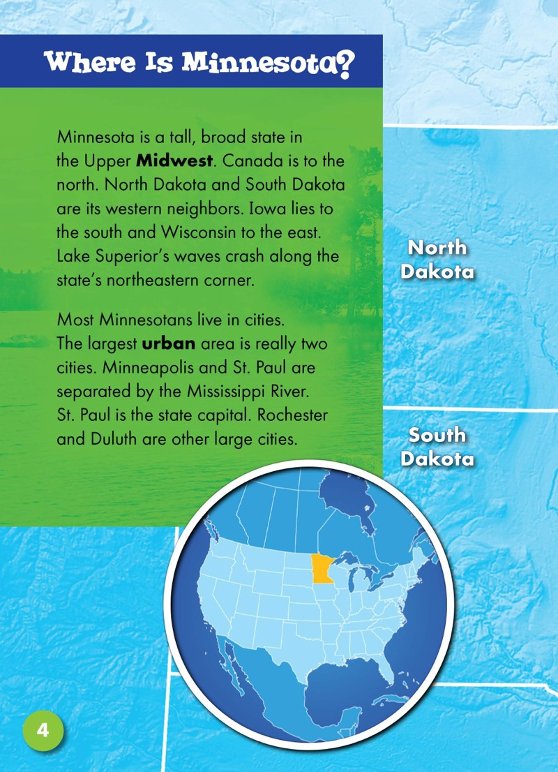 Exploring the States: Minnesota — page 1