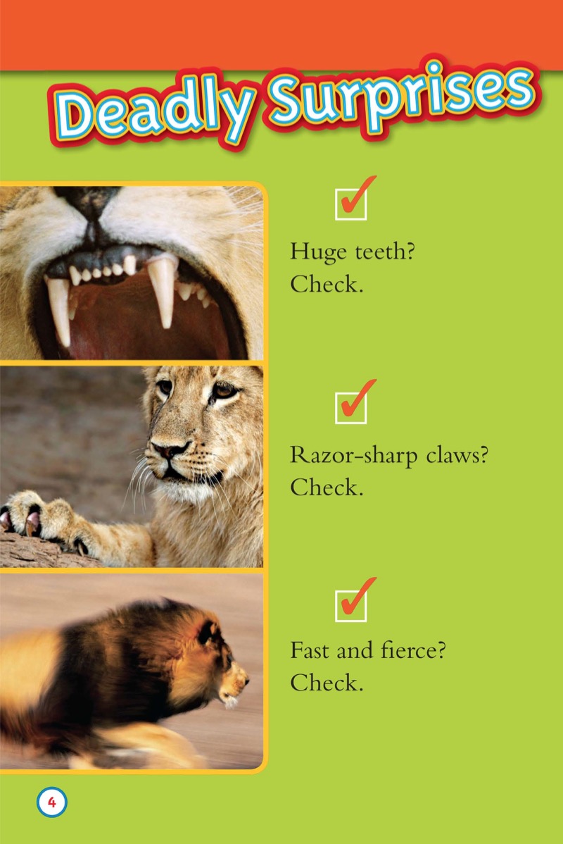 National Geographic Readers: Deadliest Animals — page 1