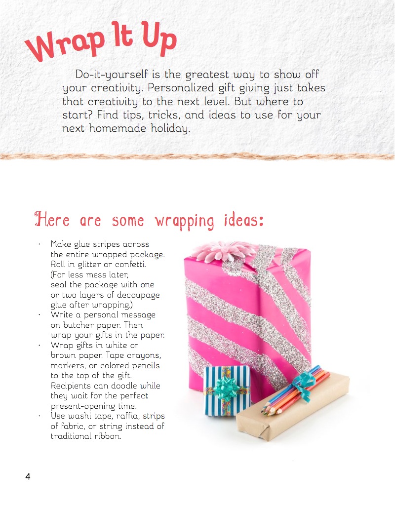 Homemade Holiday: Gifts for Every Occasion — page 1