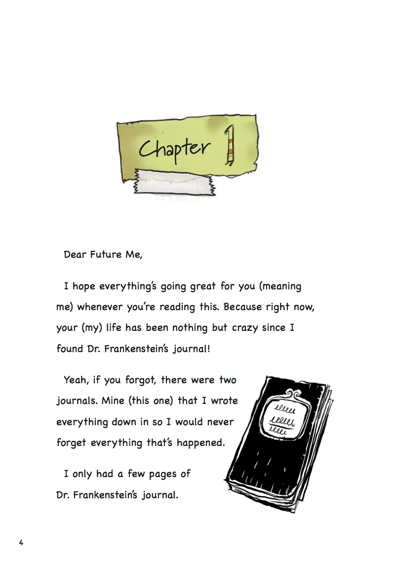 The Frankenstein Journals: The No Guts, No Gloria — page 1