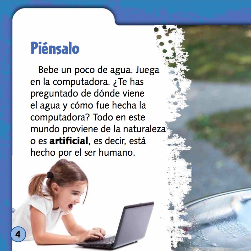 ¿Natural O Artificial? (Natural Or Man-Made?) — page 1