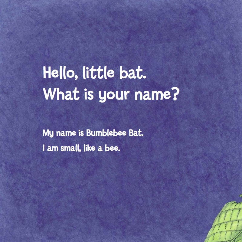 Hello, Bumblebee Bat — page 1