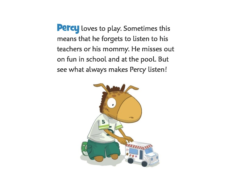 Percy Listens Up book cover