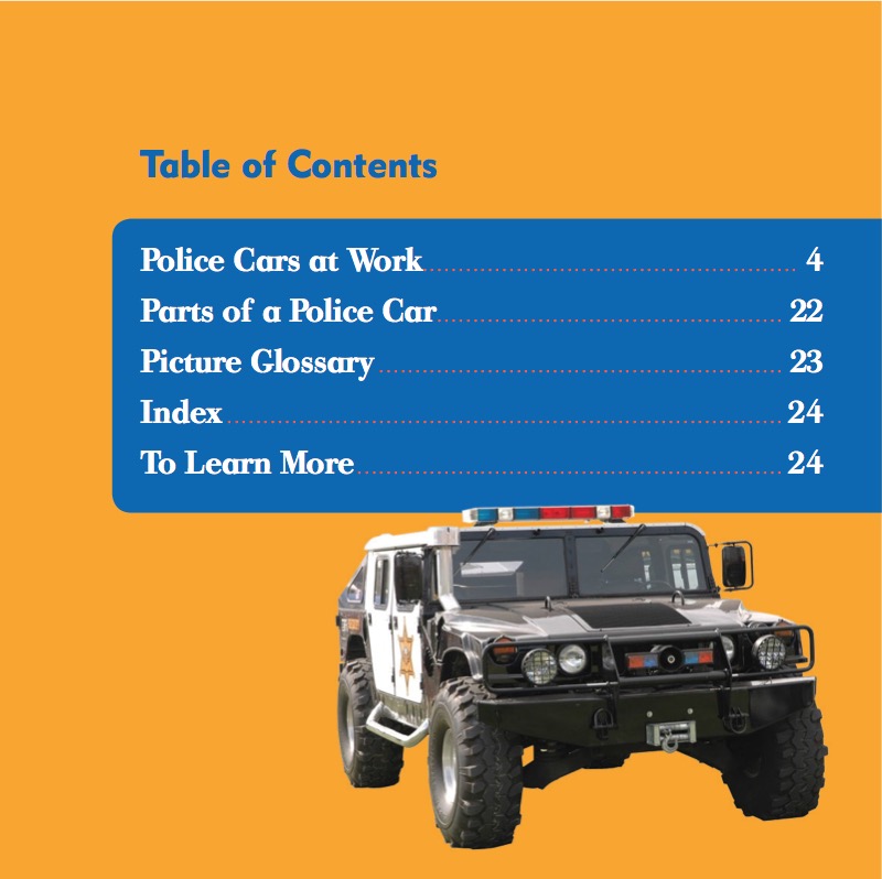Machines at Work: Police Cars book cover
