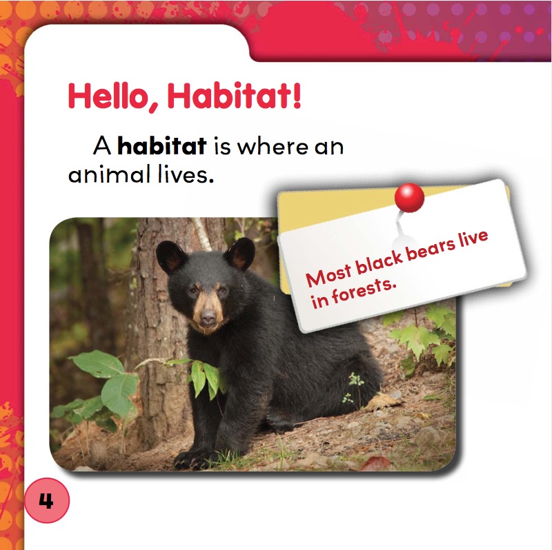 Animal Habitats — page 1