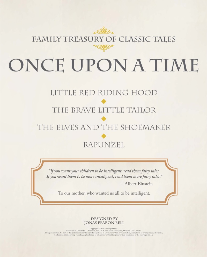 Once Upon a Time book cover