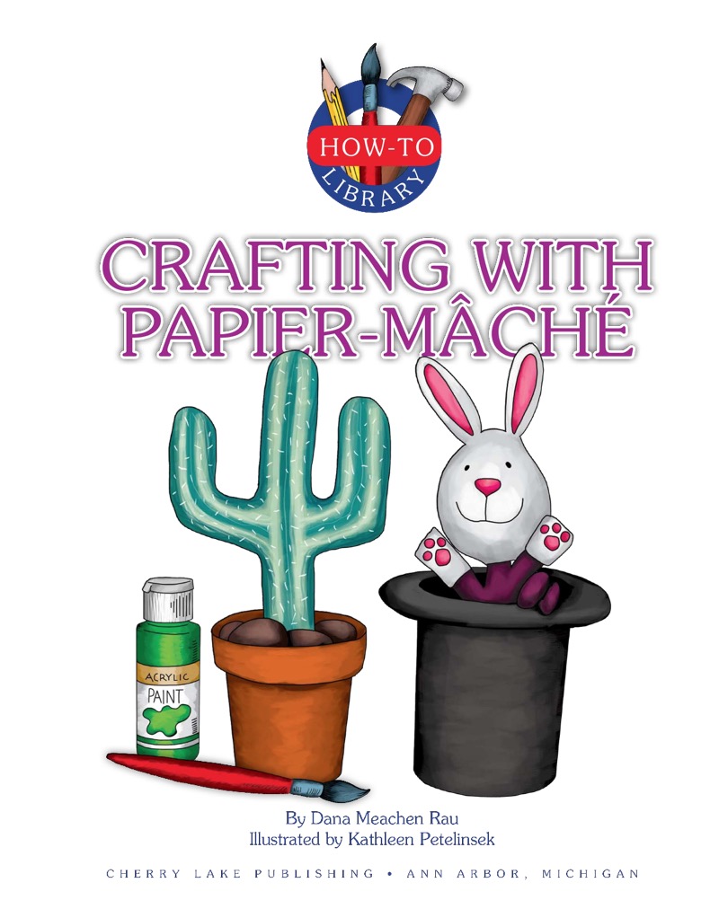 Crafting with Papier-Mâché book cover