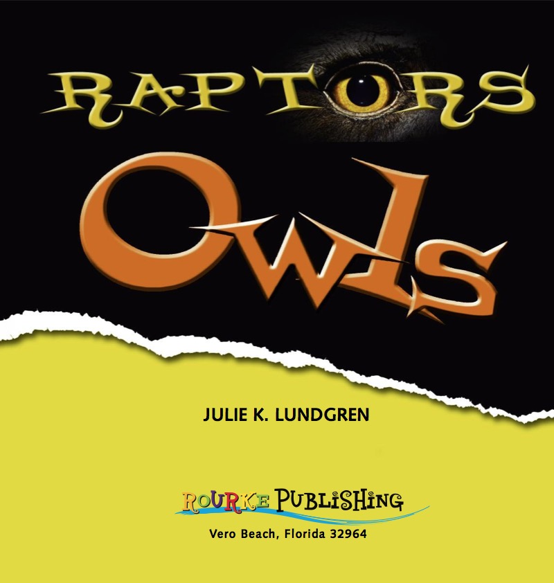 Raptors: Owls book cover