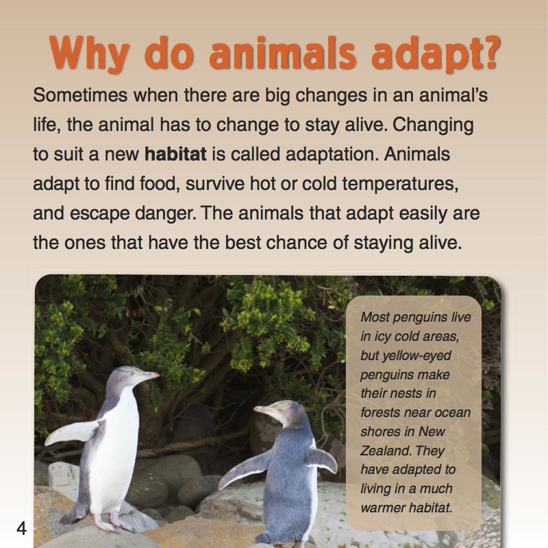 How and Why Do Animals Adapt? — page 1