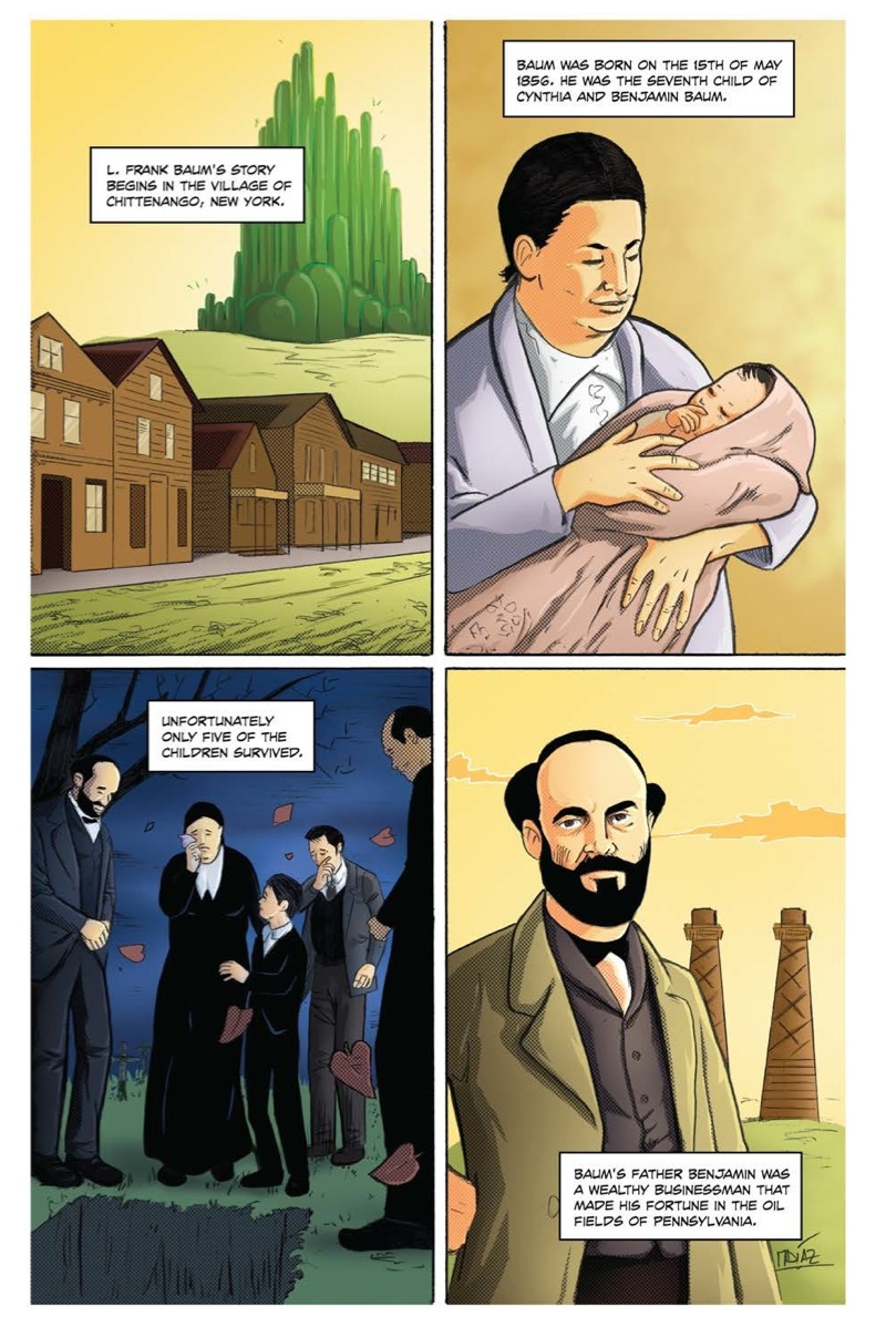 Tribute: L. Frank Baum The Wizard of Oz book cover