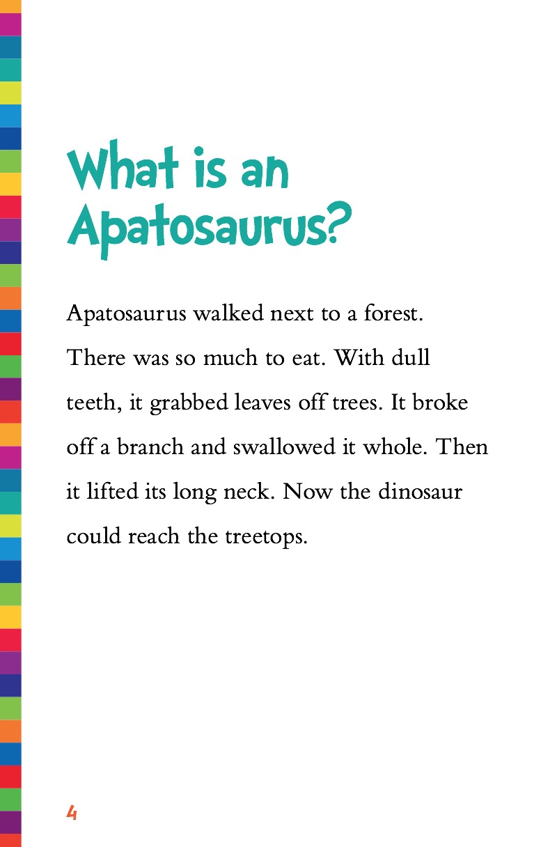 Apatosaurus — page 1