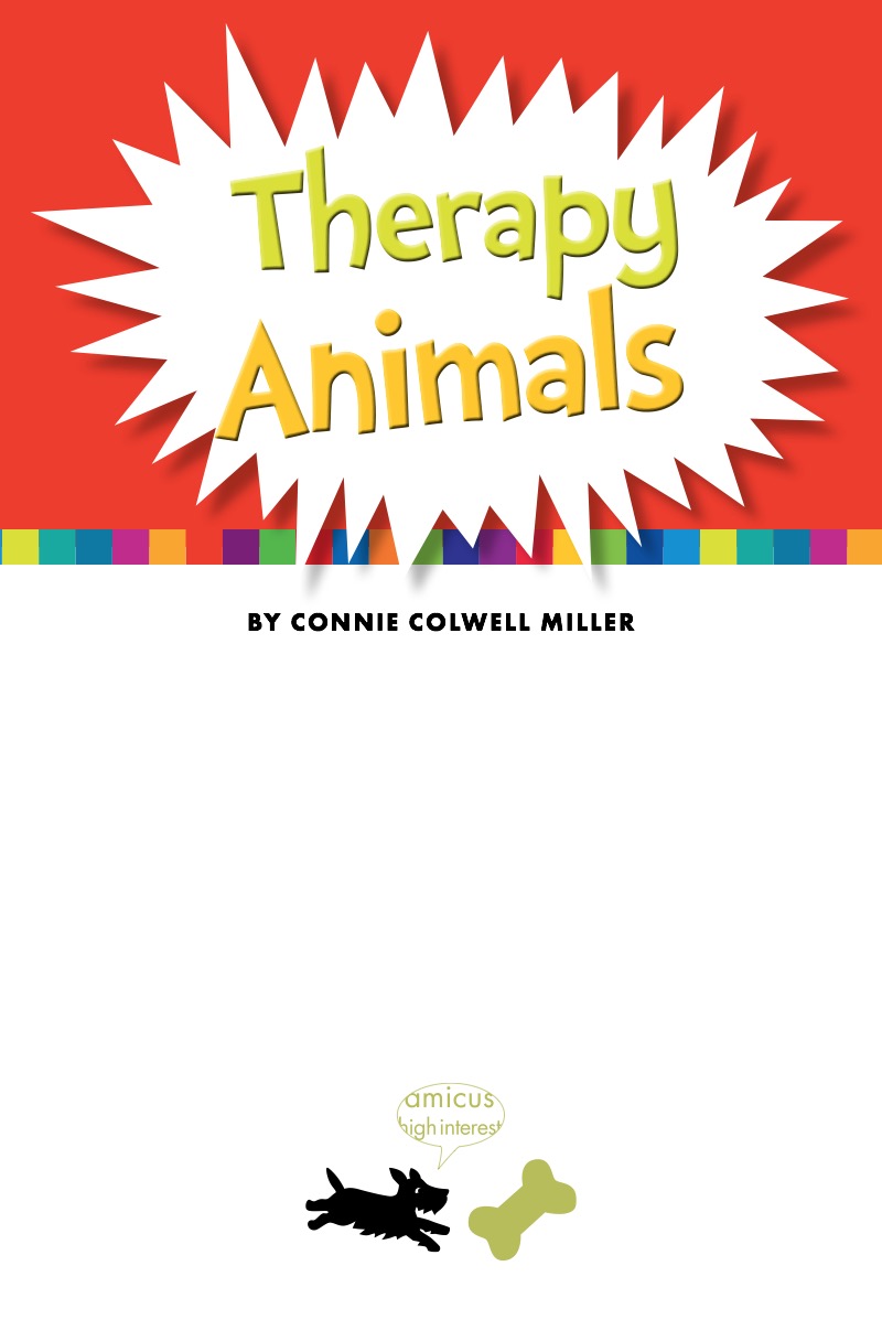 Therapy Animals book cover