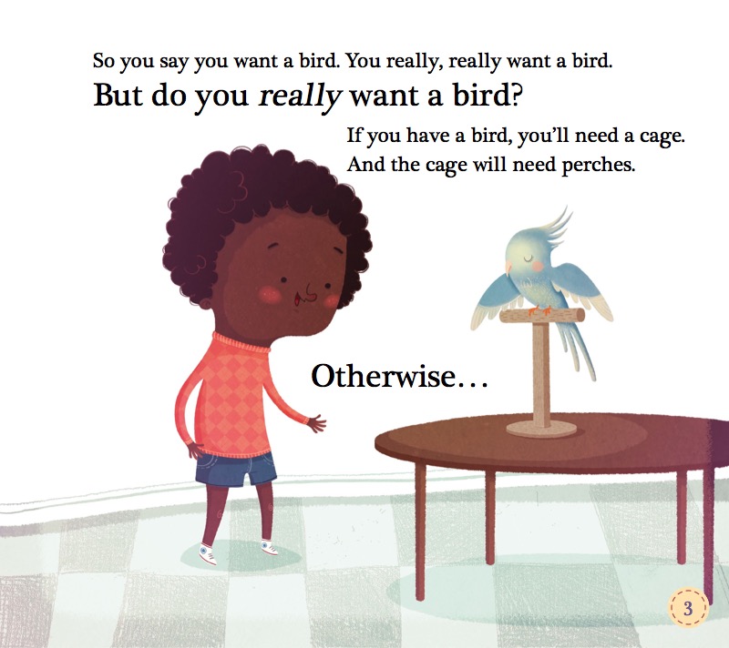 Do You Really Want A Bird? book cover