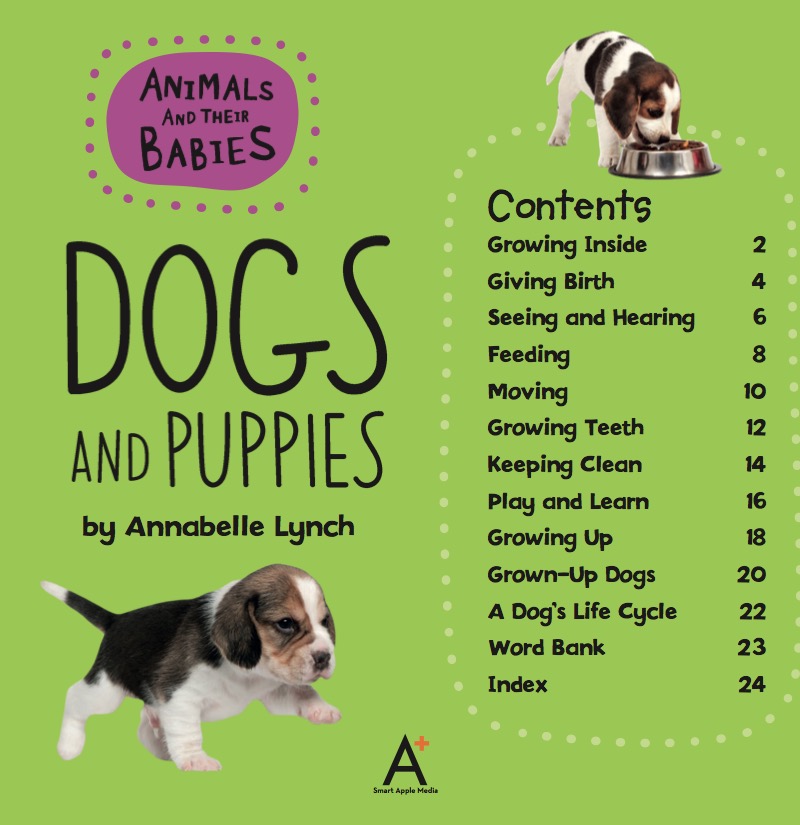 Dogs and Puppies book cover
