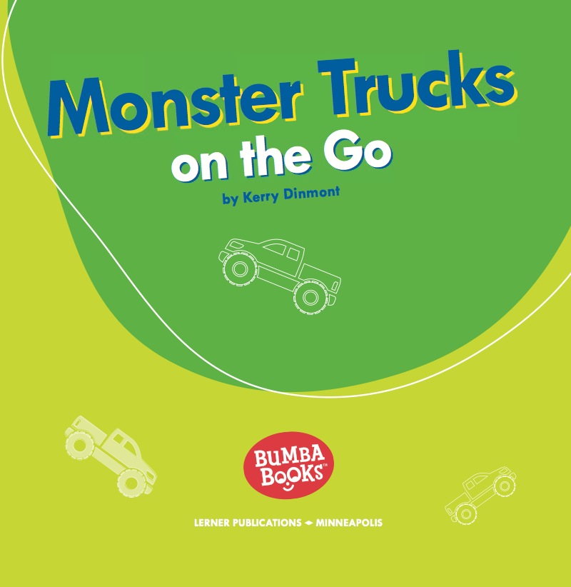Monster Trucks on the Go book cover