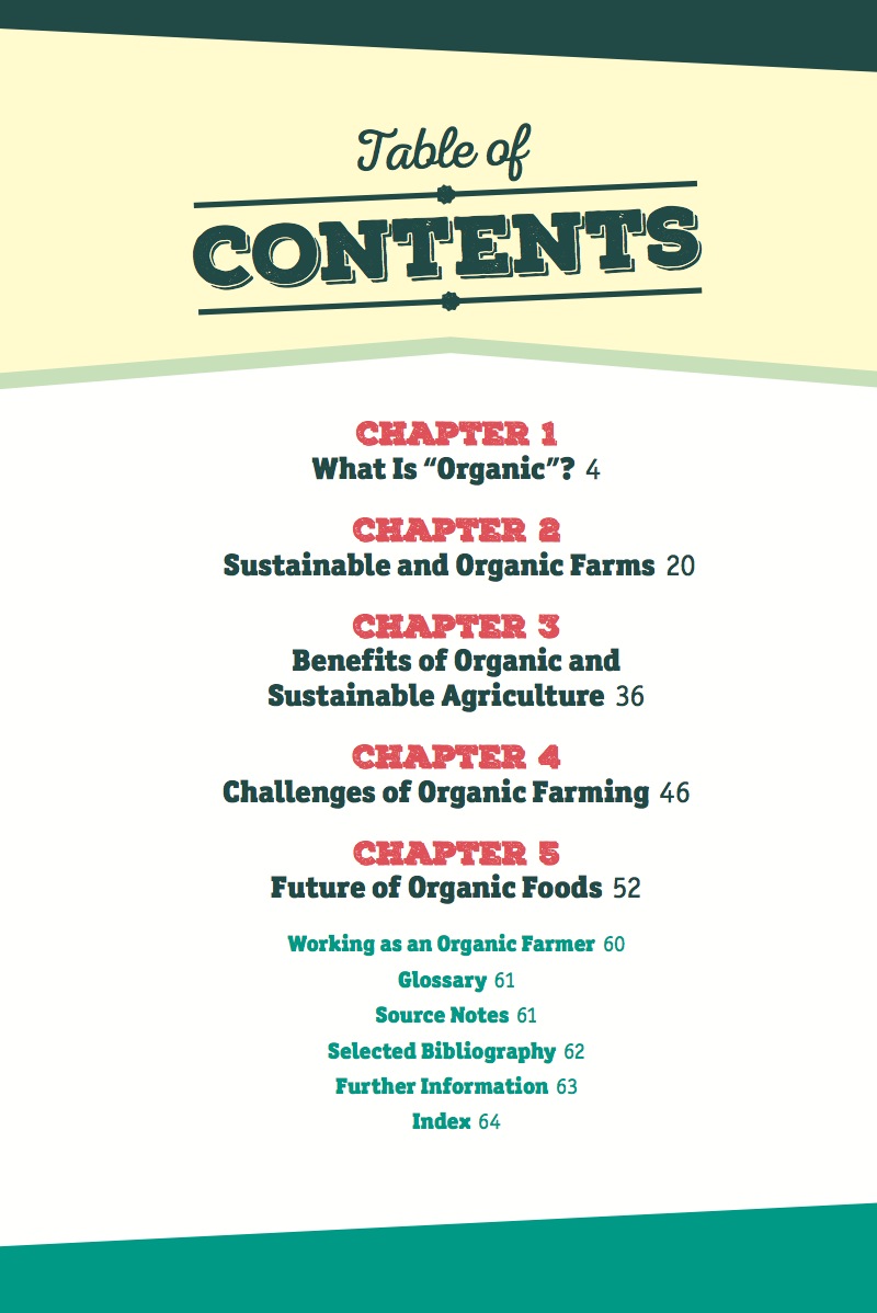 Organic Foods book cover