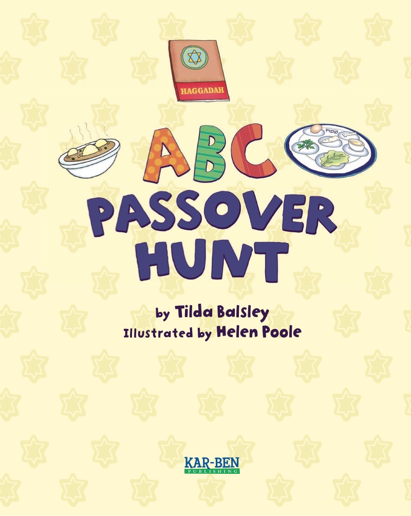 ABC Passover Hunt book cover