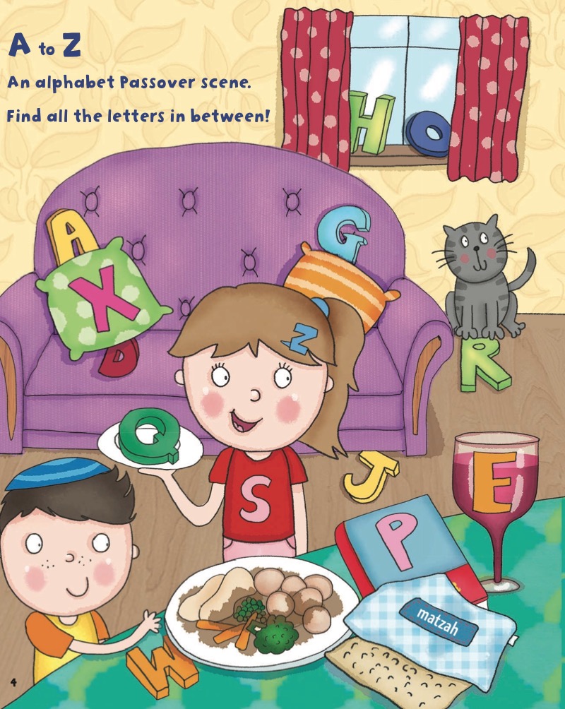 ABC Passover Hunt — page 1