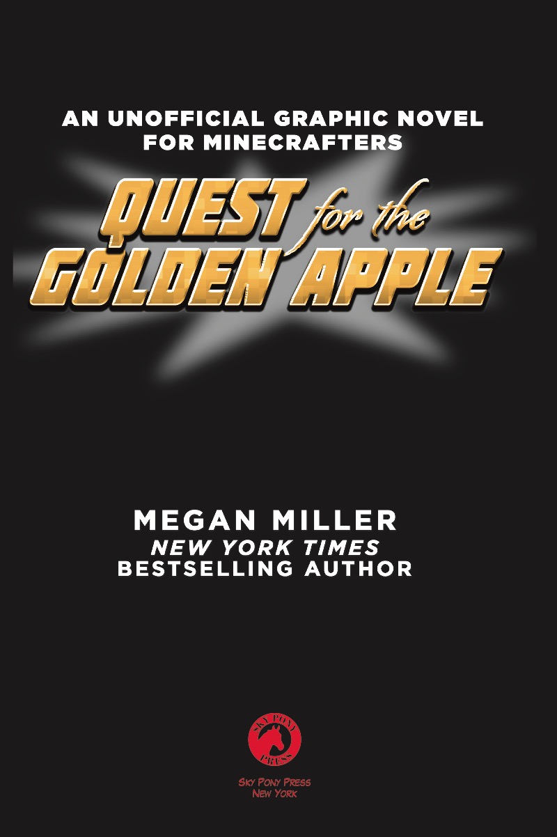Quest for the Golden Apple: An Unofficial Graphic Novel for Minecrafters book cover
