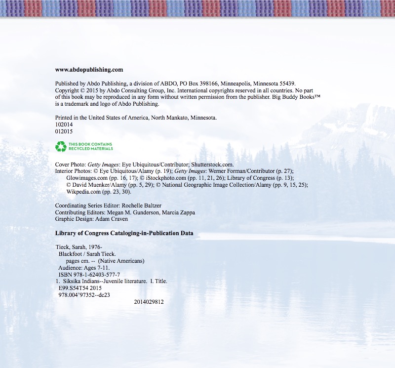 Blackfoot — page 1