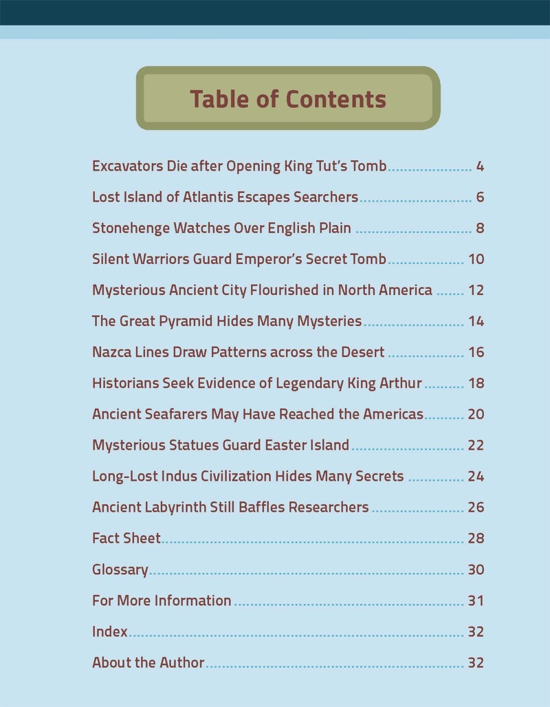 12 Ancient Mysteries book cover