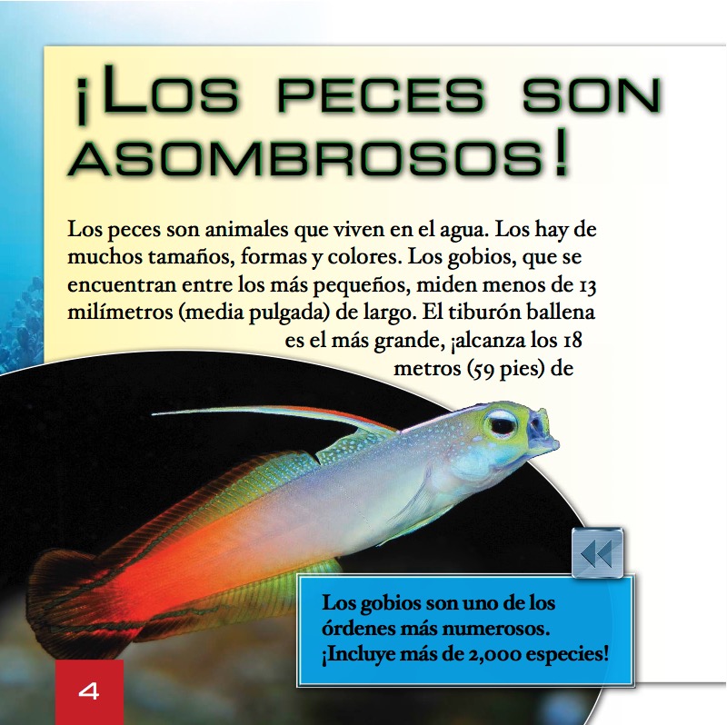 ¿Qué son los peces? — page 1