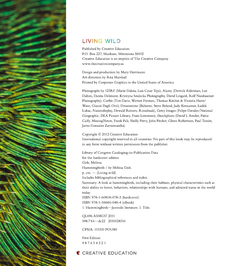 Hummingbirds — page 1