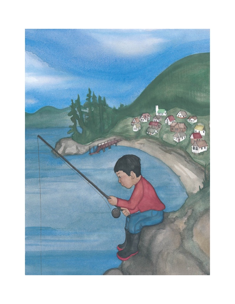 A Salmon for Simon — page 1