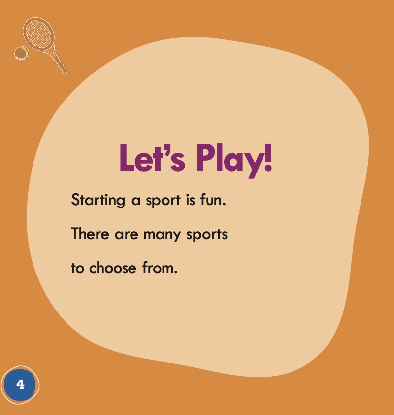 Starting a Sport — page 1