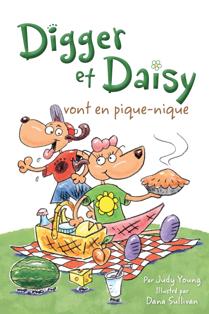 Digger et Daisy vont en pique-nique (Digger and Daisy Go on a Picnic) book cover