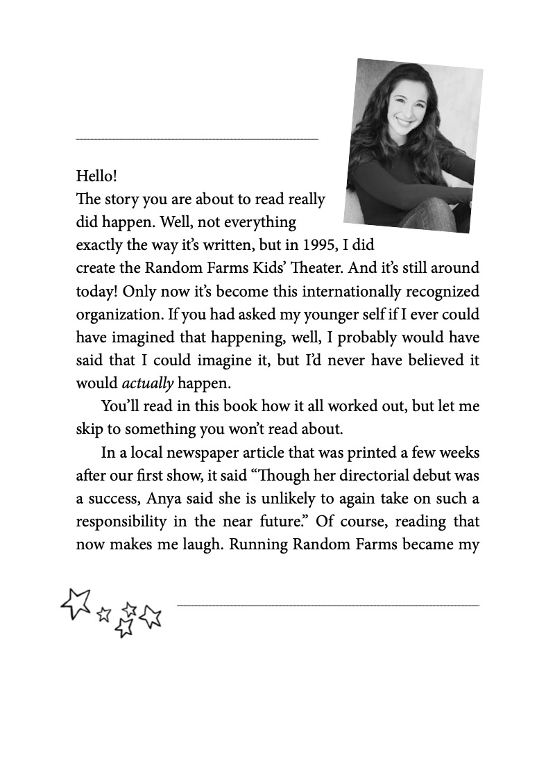 Stagestruck: Curtain Up! — page 1