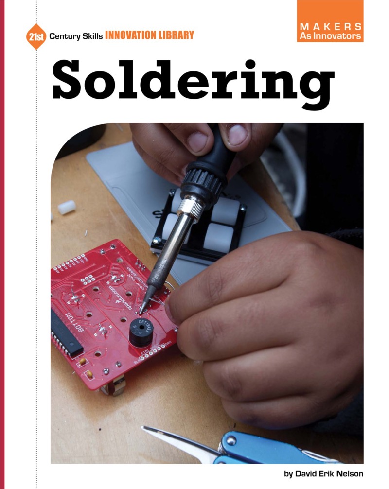 Soldering book cover