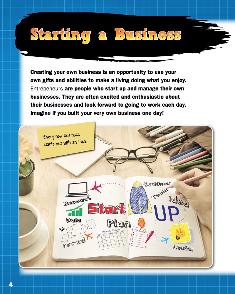 Math on the Job: Building a Business — page 1
