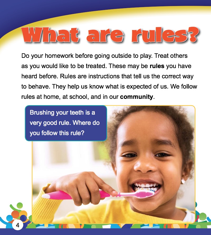 Why Do We Need Rules and Laws? — page 1