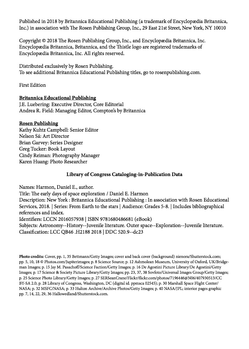 The Early Days of Space Exploration — page 1