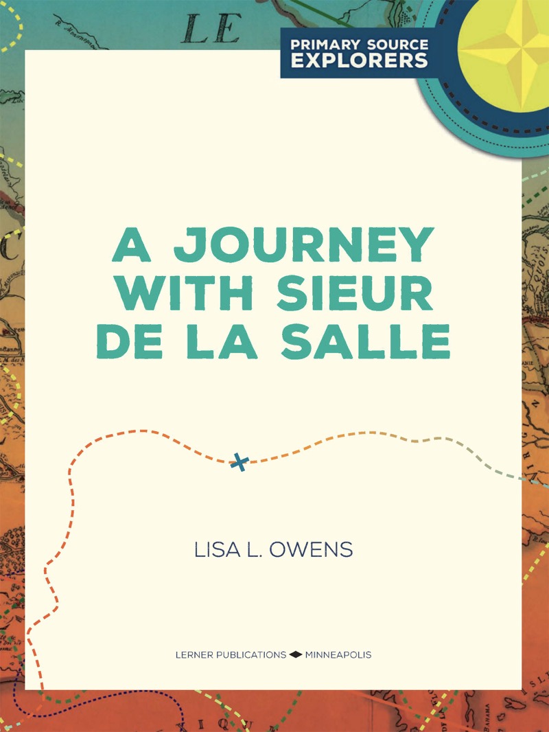 A Journey with Sieur de La Salle book cover