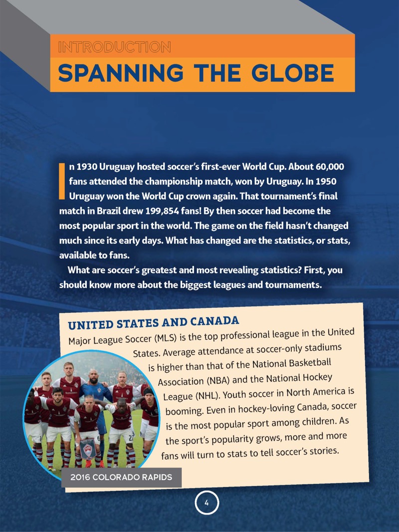 Soccer Super Stats — page 1