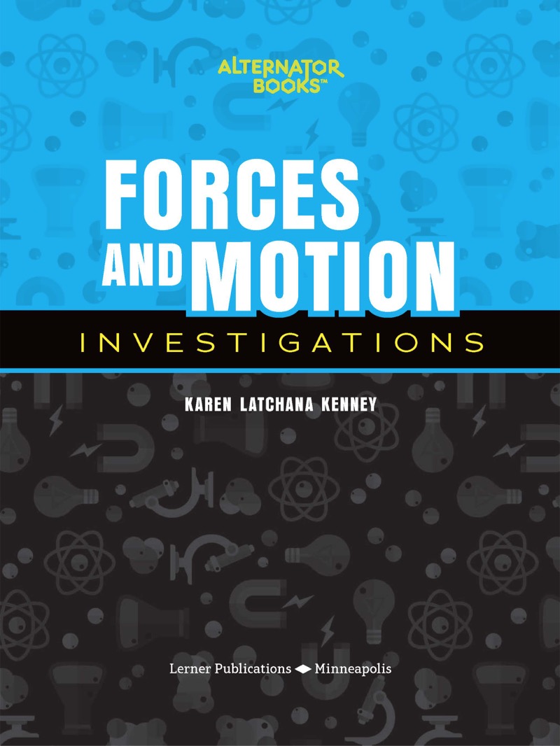 Forces and Motion Investigations book cover