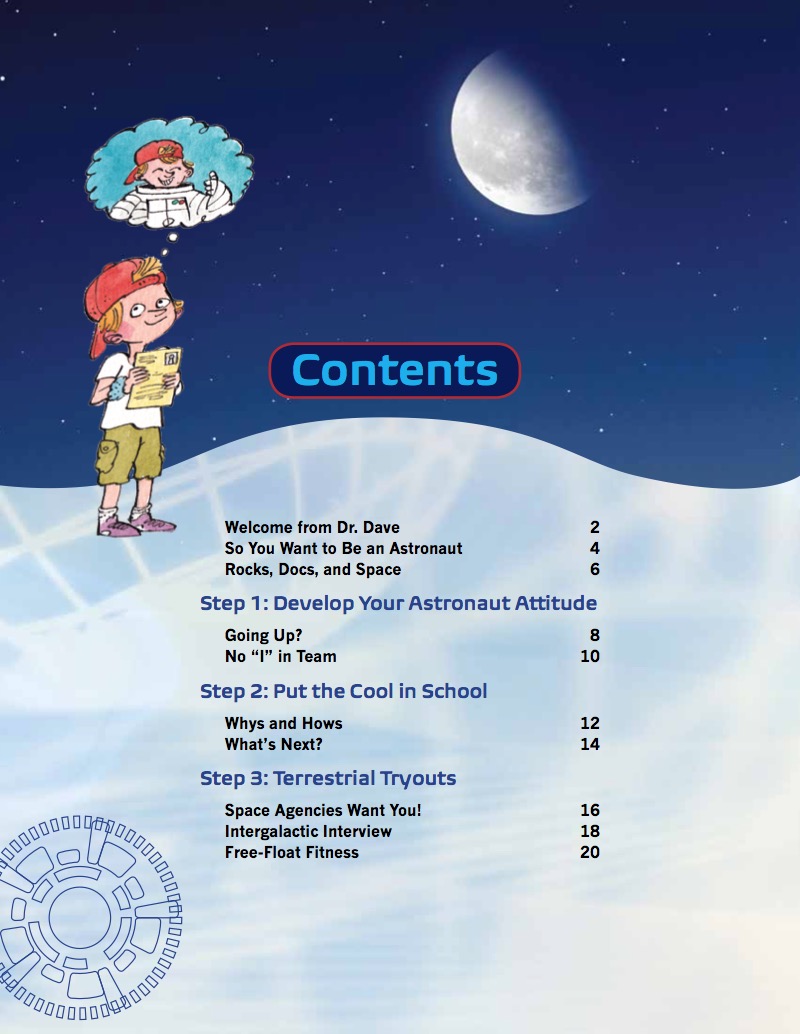 Go For Liftoff!: How to Train Like an Astronaut — page 1
