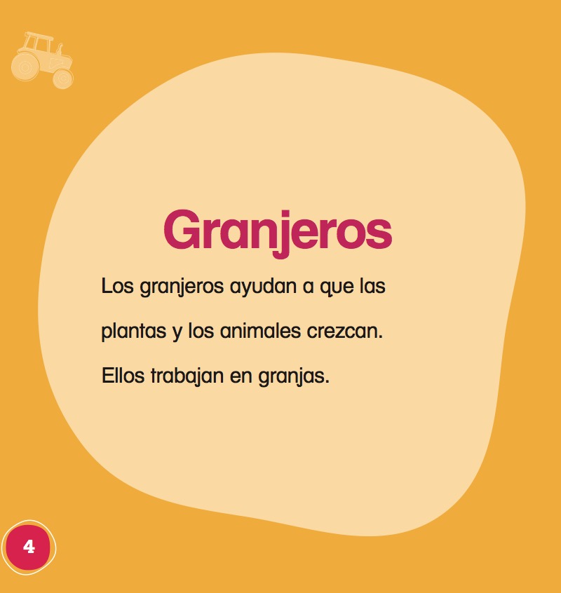 ¡Que vivan los granjeros! (Hooray for Farmers!) — page 1