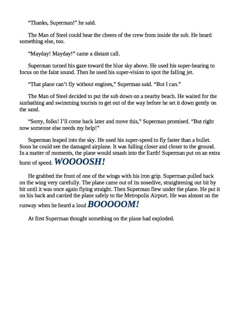 The Man of Steel: Superman vs. the Demons of Deep Space — page 1